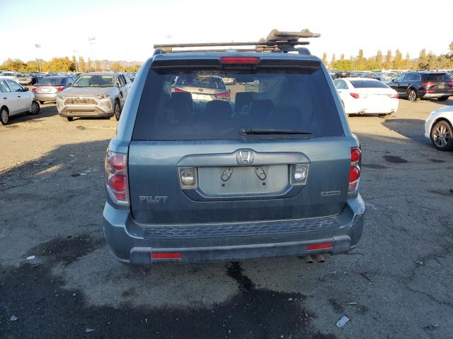 2HKYF186X6H526566 - 2006 HONDA PILOT EX BLUE photo 6