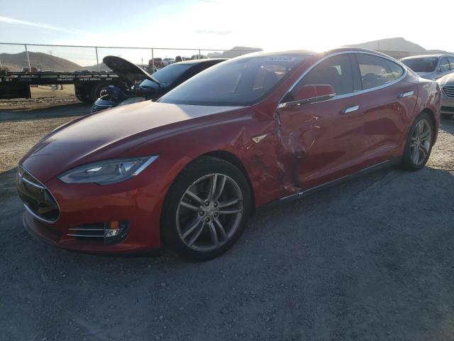 5YJSA1CN2DFP11726 - 2013 TESLA MODEL S Բորդո լուսանկար 1
