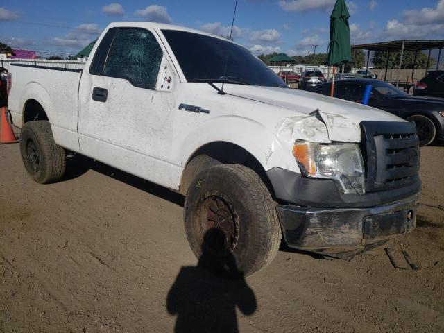 1FTMF1CM9BFB85430 - 2011 FORD F150 WHITE photo 4