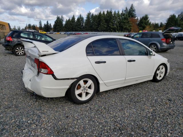 19XFA16609E031567 - 2009 HONDA CIVIC LX-S أبيض صورة 3