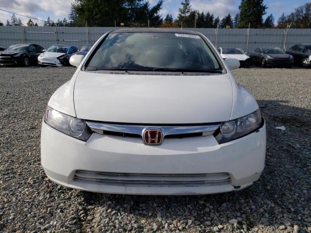 19XFA16609E031567 - 2009 HONDA CIVIC LX-S أبيض صورة 5