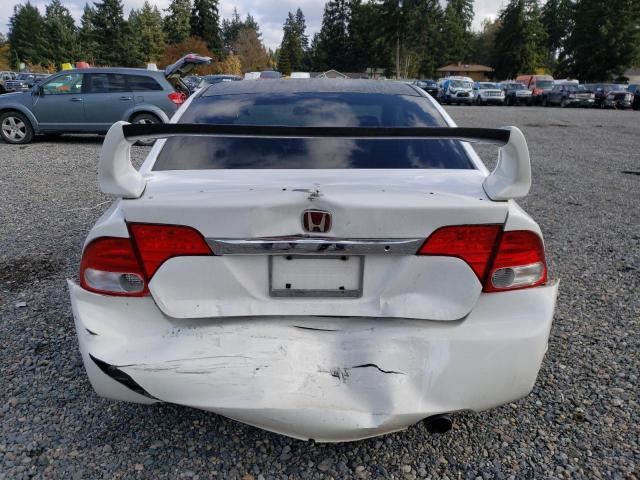 19XFA16609E031567 - 2009 HONDA CIVIC LX-S أبيض صورة 6