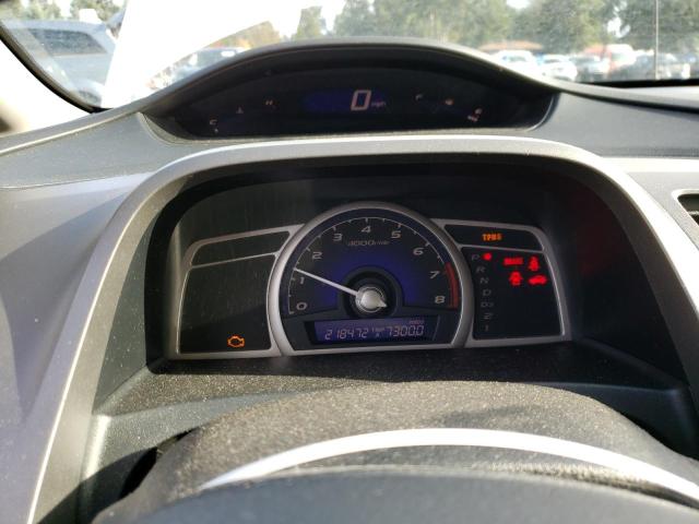 19XFA16609E031567 - 2009 HONDA CIVIC LX-S أبيض صورة 9