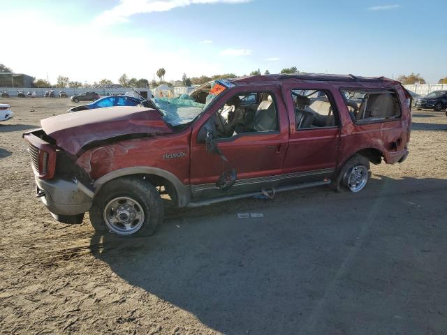 1FMNU45SX3EC32006 - 2003 FORD EXCURSION EDDIE BAUER MAROON photo 1