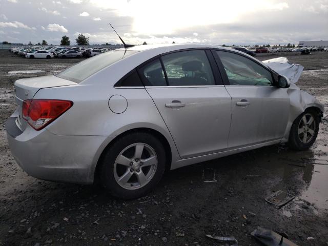 1G1PC5SB8E7117088 - 2014 CHEVROLET CRUZE LT SILVER photo 3