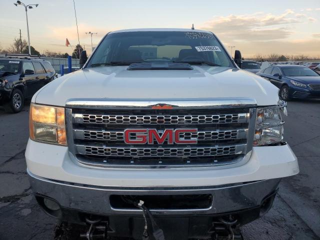 1GT423CGXCF144338 - 2012 GMC SIERRA K3500 SLE WHITE photo 5