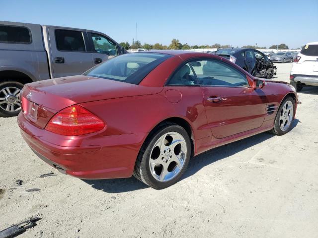 WDBSK75F45F097196 - 2005 MERCEDES-BENZ SL 500 RED photo 3