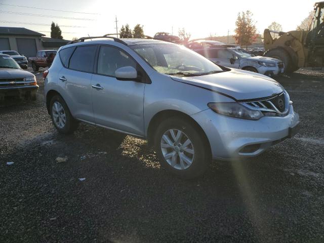 JN8AZ1MW6EW501773 - 2014 NISSAN MURANO S SILVER photo 4