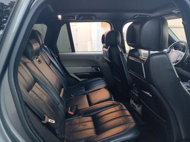 SALGV2TF1FA234753 - 2015 LAND ROVER RANGE ROVE AUTOBIOGRAPHY GRAY photo 6