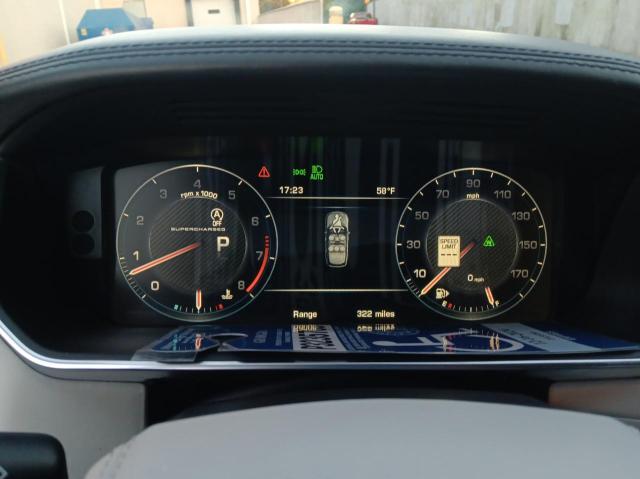 SALGV2TF1FA234753 - 2015 LAND ROVER RANGE ROVE AUTOBIOGRAPHY GRAY photo 9