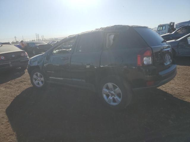 1C4NJCBA3FD396887 - 2015 JEEP COMPASS SPORT BLACK photo 2