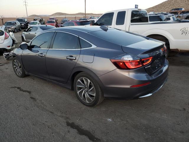 19XZE4F97LE003513 - 2020 HONDA INSIGHT TOURING GRAY photo 2