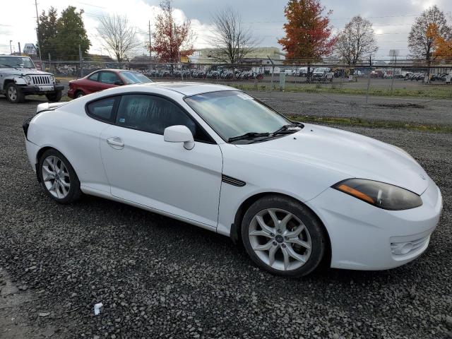 KMHHN66F28U290373 - 2008 HYUNDAI TIBURON GT WHITE photo 4