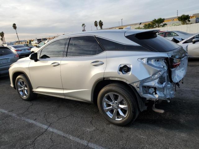 2T2ZZMCA2GC019136 - 2016 LEXUS RX 350 SILVER photo 2