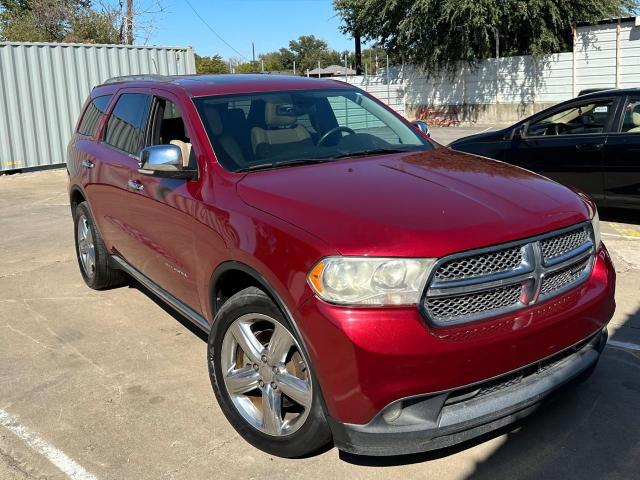 1C4SDJET8DC527892 - 2013 DODGE DURANGO CITADEL RED photo 1