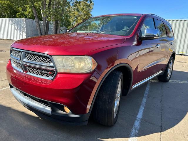 1C4SDJET8DC527892 - 2013 DODGE DURANGO CITADEL RED photo 2