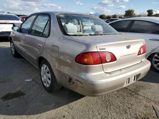 1NXBR12E61Z453154 - 2001 TOYOTA COROLLA CE TAN photo 2