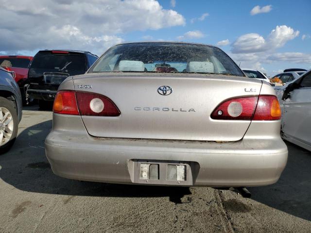 1NXBR12E61Z453154 - 2001 TOYOTA COROLLA CE TAN photo 6