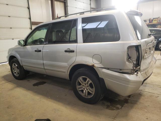 2HKYF18413H002202 - 2003 HONDA PILOT EX SILVER photo 2