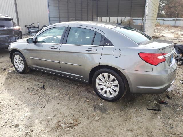 1C3CCBAB9DN603882 - 2013 CHRYSLER 200 LX GRAY photo 2