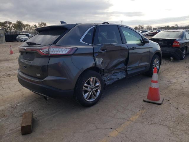 2FMTK3J9XFBB30649 - 2015 FORD EDGE SEL GRAY photo 3