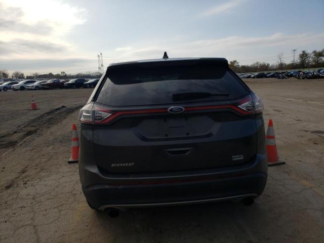 2FMTK3J9XFBB30649 - 2015 FORD EDGE SEL GRAY photo 6