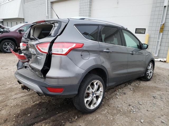 1FMCU9J94EUA13638 - 2014 FORD ESCAPE TITANIUM GRAY photo 3