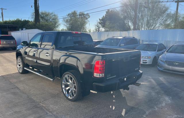 3GTP2XE2XBG124609 - 2011 GMC SIERRA K1500 DENALI BLACK photo 3