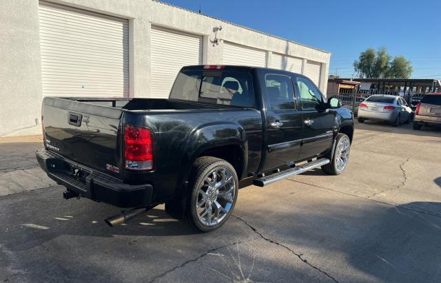 3GTP2XE2XBG124609 - 2011 GMC SIERRA K1500 DENALI BLACK photo 4