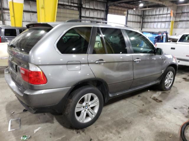 5UXFB53515LV18969 - 2005 BMW X5 4.4I GRAY photo 3