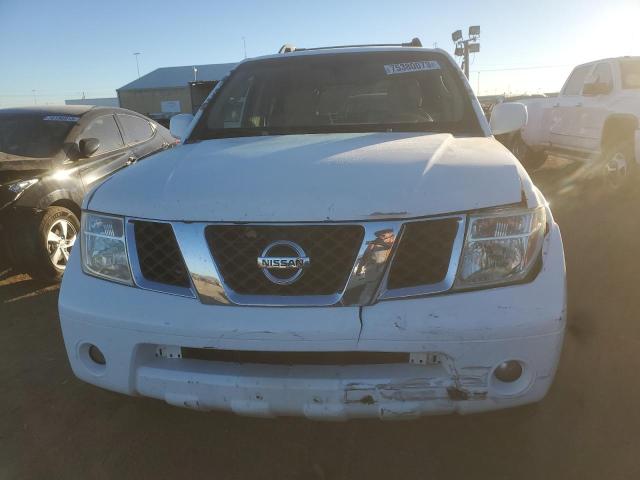 5N1AR18W67C649718 - 2007 NISSAN PATHFINDER LE WHITE photo 5