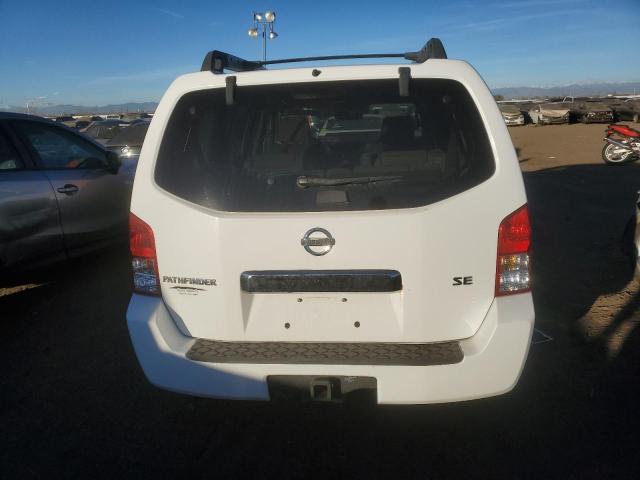 5N1AR18W67C649718 - 2007 NISSAN PATHFINDER LE WHITE photo 6