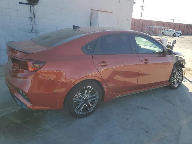 3KPF54AD1PE549244 - 2023 KIA FORTE GT LINE ORANGE photo 3