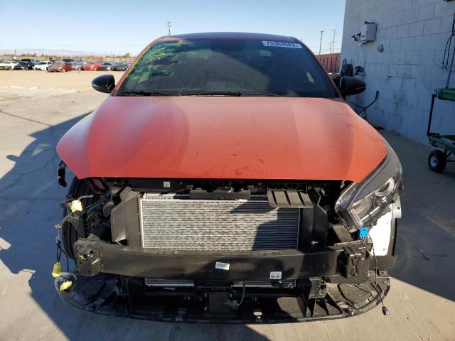 3KPF54AD1PE549244 - 2023 KIA FORTE GT LINE ORANGE photo 5