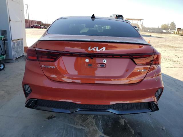 3KPF54AD1PE549244 - 2023 KIA FORTE GT LINE ORANGE photo 6