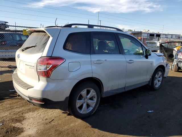 JF2SJAHC1FH513490 - 2015 SUBARU FORESTER 2.5I LIMITED WHITE photo 3