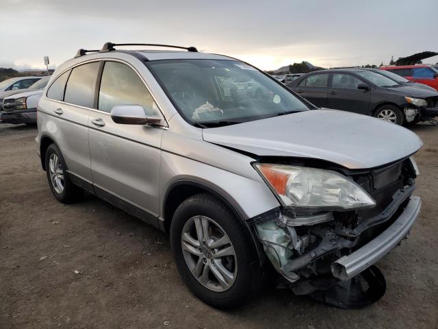 JHLRE3H77BC007186 - 2011 HONDA CR-V EXL SILVER photo 4