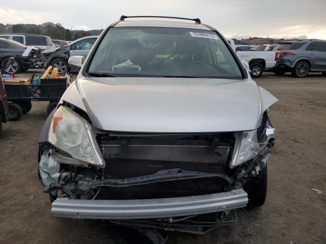 JHLRE3H77BC007186 - 2011 HONDA CR-V EXL SILVER photo 5