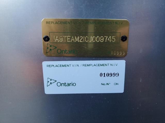 1A9TEAM21CJ009745 - 1982 AIRS EXCELLA ვერცხლისფერი ფოტო 10