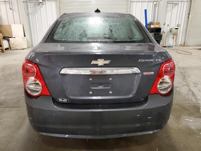 1G1JD5SB2C4223361 - 2012 CHEVROLET SONIC LT GRAY photo 6