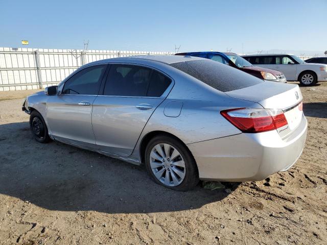 1HGCR2F8XDA114956 - 2013 HONDA ACCORD EXL SILVER photo 2