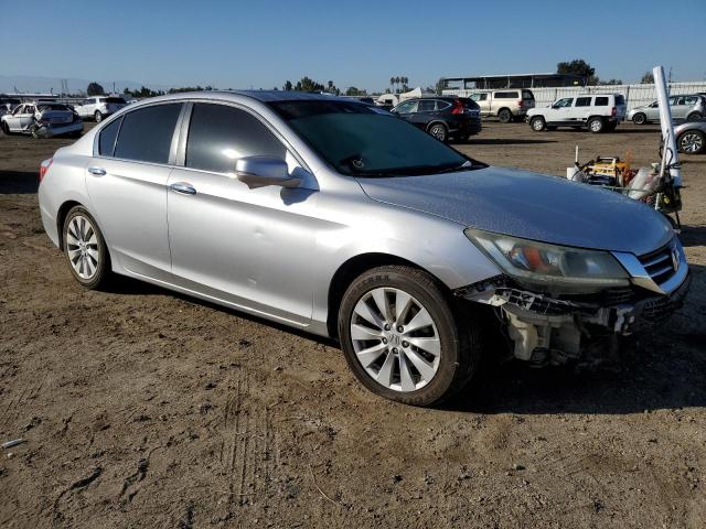 1HGCR2F8XDA114956 - 2013 HONDA ACCORD EXL SILVER photo 4