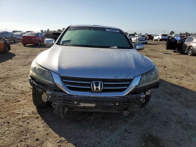 1HGCR2F8XDA114956 - 2013 HONDA ACCORD EXL SILVER photo 5