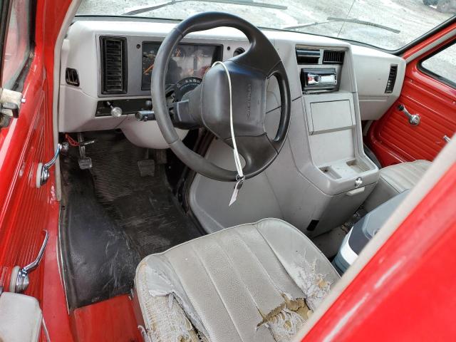 1GCEG25H5PF346211 - 1993 CHEVROLET G20 RED photo 8