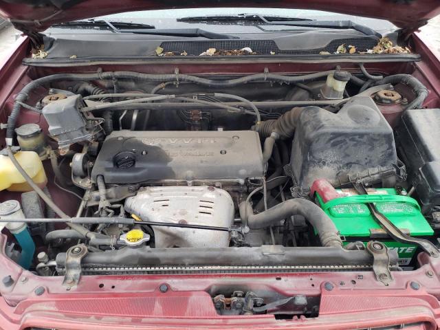 JTEGD21A720026972 - 2002 TOYOTA HIGHLANDER RED photo 12