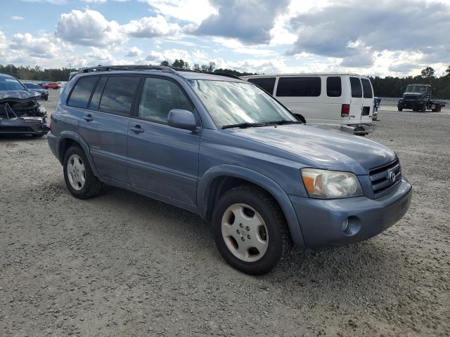 JTEEP21A470188516 - 2007 TOYOTA HIGHLANDER SPORT BLUE photo 4