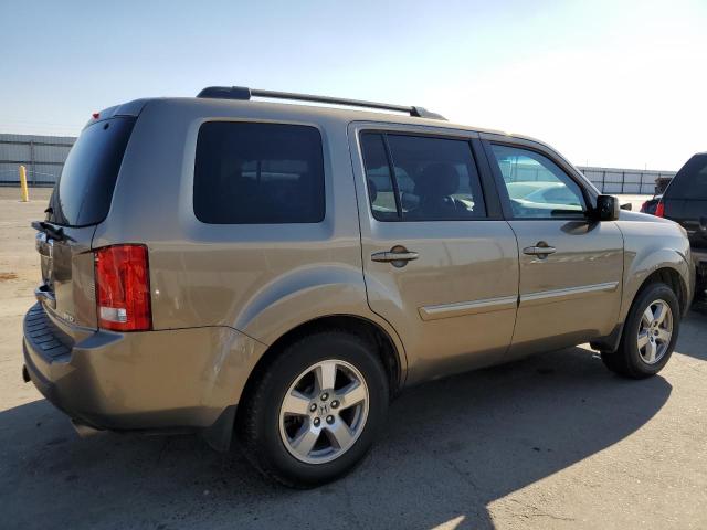 5FNYF4H79BB025901 - 2011 HONDA PILOT EXLN TAN photo 3