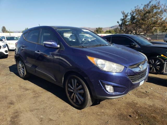 KM8JU3AC1BU157742 - 2011 HYUNDAI TUCSON GLS BLUE photo 4