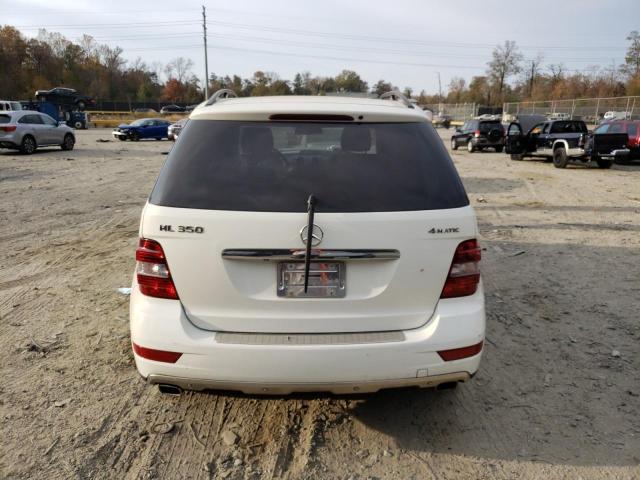 4JGBB8GB4BA647549 - 2011 MERCEDES-BENZ ML 350 4MATIC WHITE photo 6