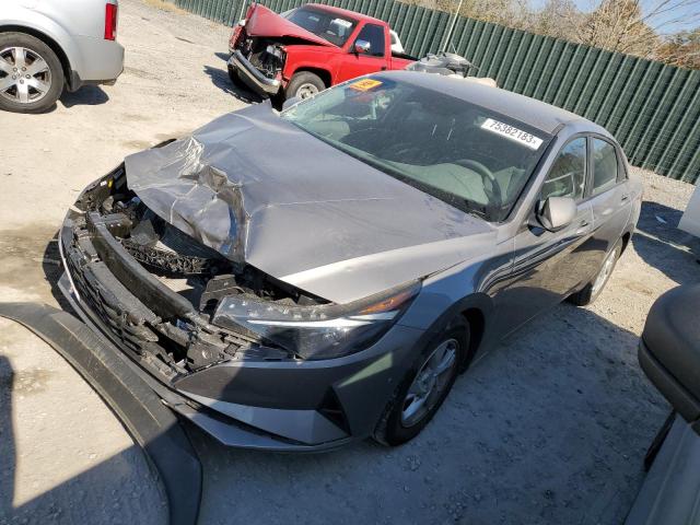 KMHLL4AGXMU213622 - 2021 HYUNDAI ELANTRA SE GRAY photo 1